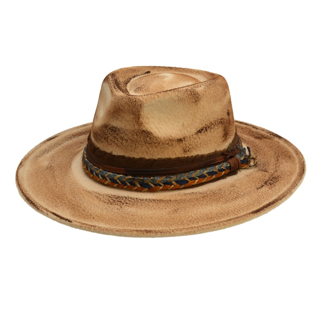 Новая модная зимняя осенняя винтажная шляпа Fedora Big Wide Brim England Формальные шляпы