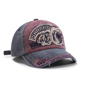 Вышитая хлопковая бейсболка Mens Vintage Baseball Cap