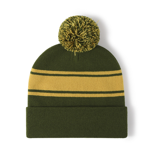 Pom Poms Ball Beanie Winter Lady Lady Thitting Hats 