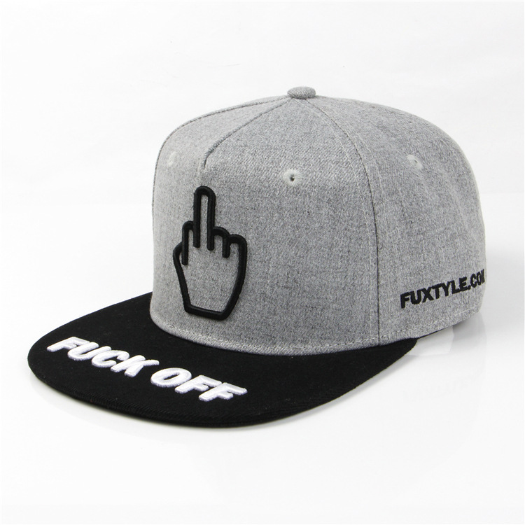 Уличные хлопчатобумажные шапки с вышивкой на хлопчатобумаж